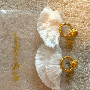 COPY - For Love & Lemons Loop Fringe Earrings